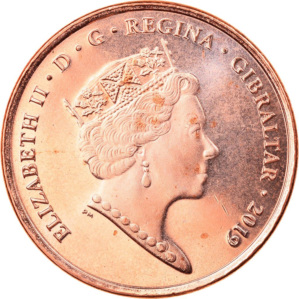 Gibraltar | 2 Pence Coin | Island Games | Km:1648 | 2019