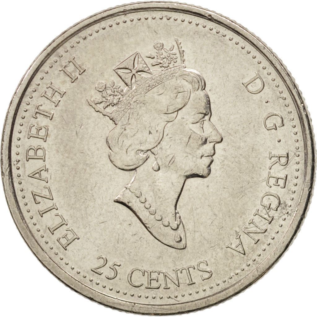Canada | 25 Cents Coin | Celebration | Nickel | KM:383 | 2000