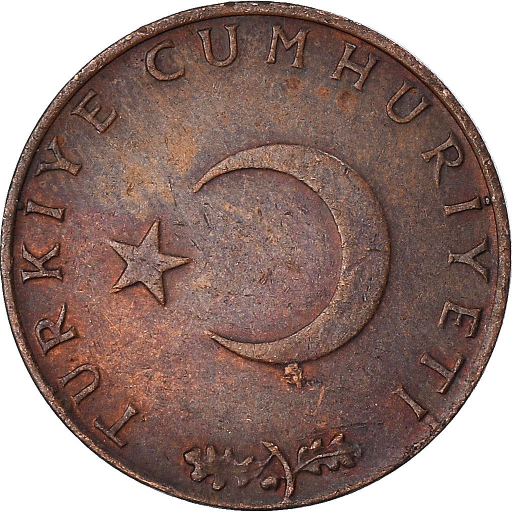 Turkey Coin Turkish 10 Kurus | FAO | President Mustafa Kemal Ataturk | KM898 | 1971 - 1974