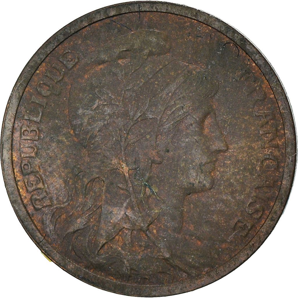 French 1 Centime Coin | Third Republic | KM840 | France | 1898 - 1920