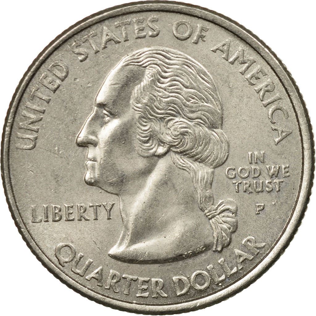 United States | 1/4 Dollar Coin | Rhode Island | Km:320 | 2001