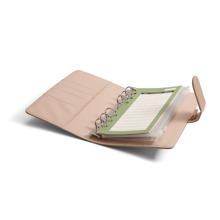 Travel Money Ring Binder | 5 Zip-Up Sheets Included | Three Colours