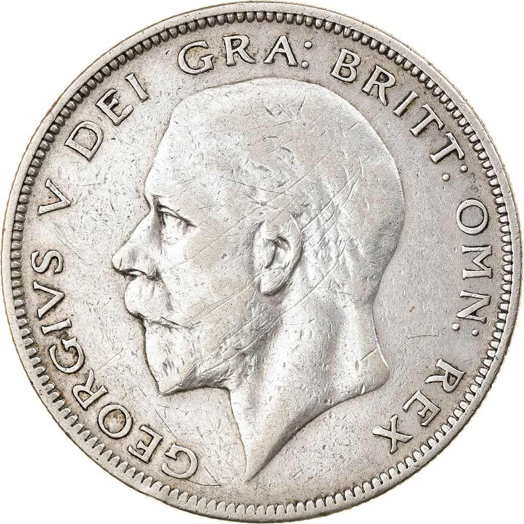 United Kingdom | 1/2 Crown Coin | George V | KM:835 | 1927 - 1936