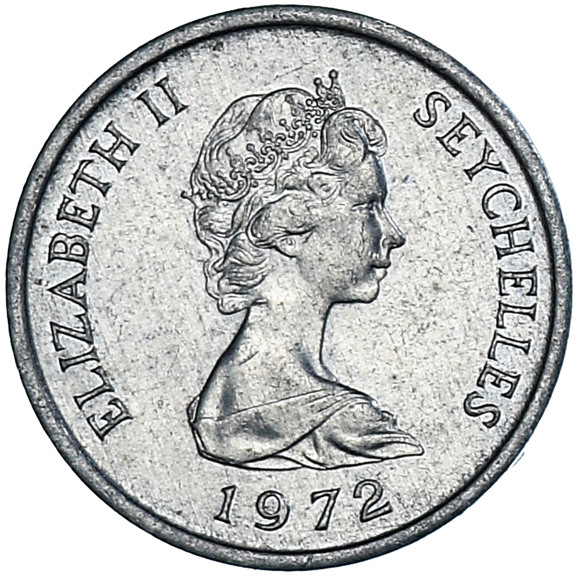 Seychelles | 1 Cent Coin | Cow | Km:17 | 1972