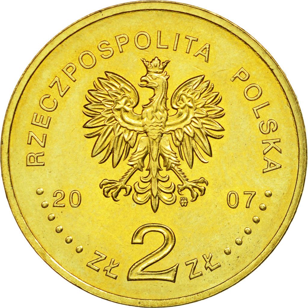 Poland | 2 Zlotys Coin | Konrad Korzeniowski | Y:591 | 2007