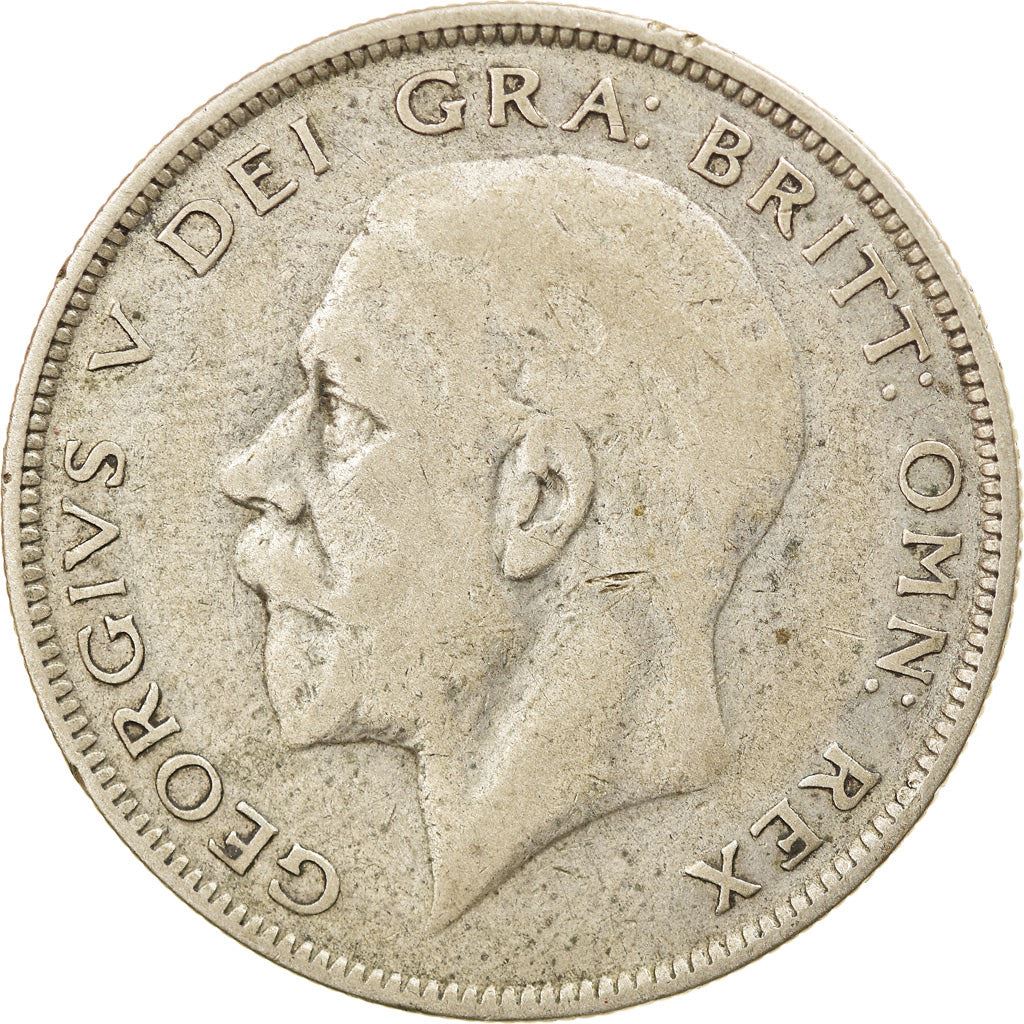 United Kingdom | 1/2 Crown Coin | George V | KM:835 | 1927 - 1936