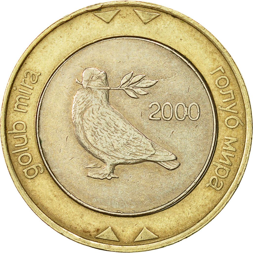 Bosnia and Herzegovina | 2 Konvertibilne Marke Coin | Dove of Peace | Km:119 | 2000 - 2022