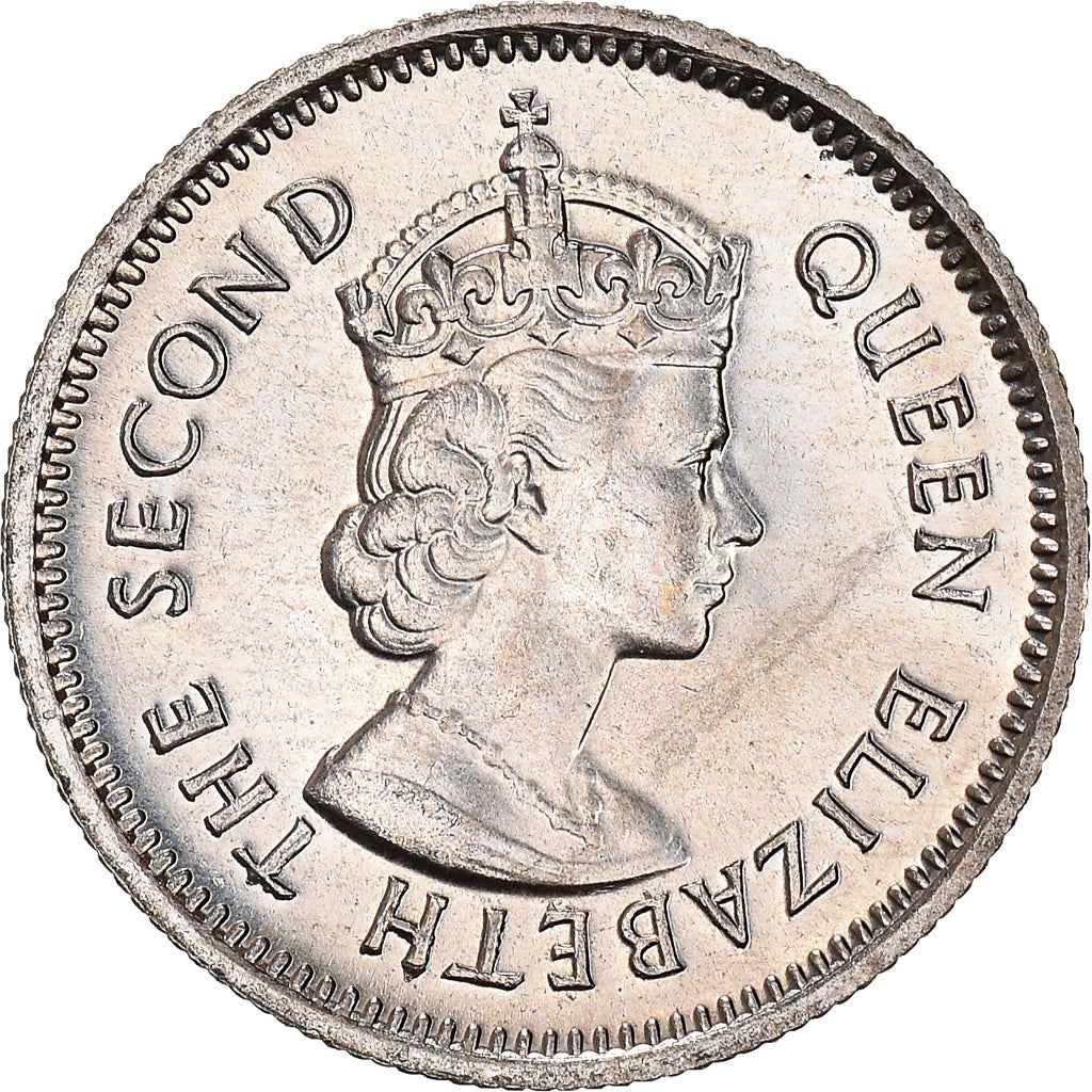 Belizean 10 Cents Coin | Queen Elizabeth II | KM35 | Belize | 1974 - 2000