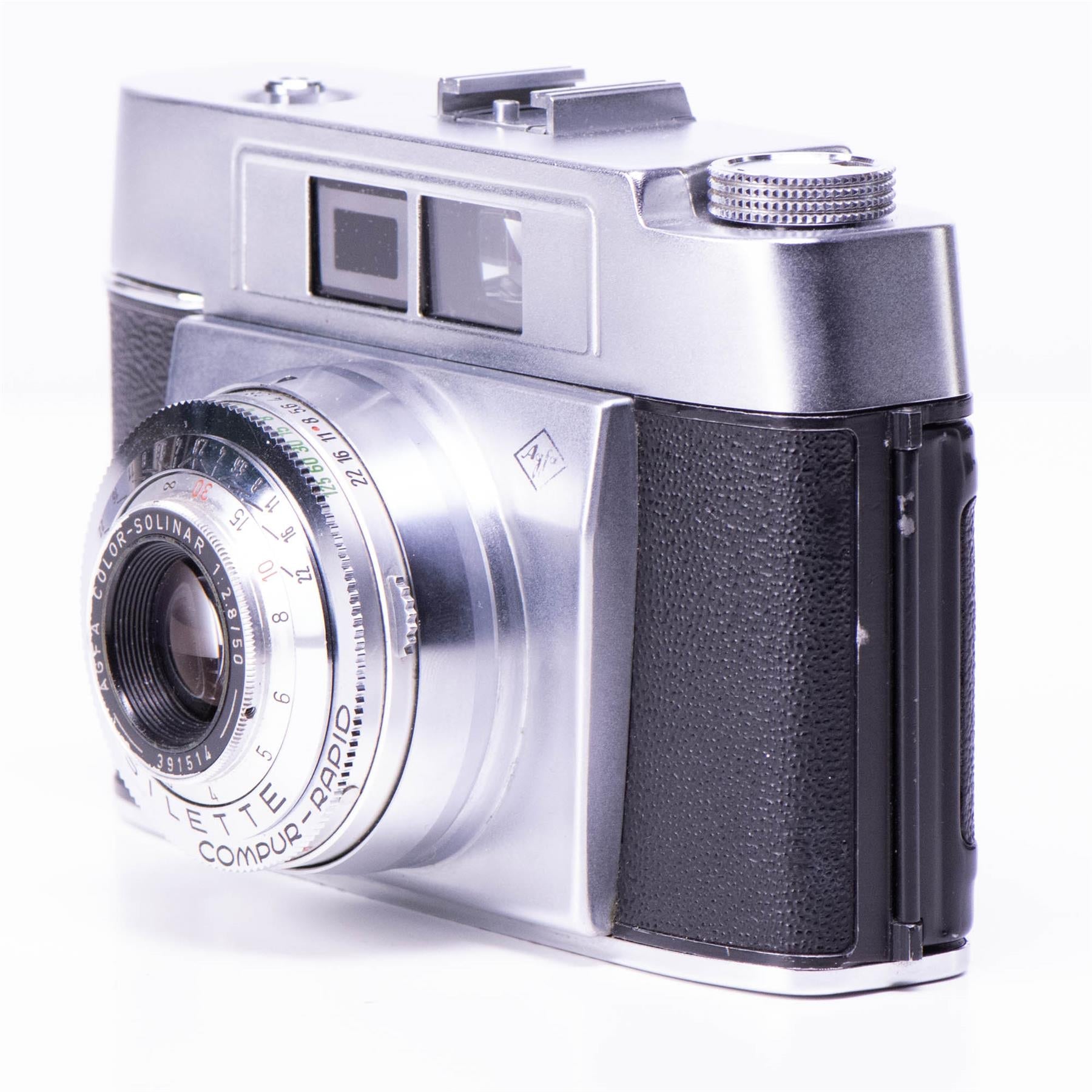Agfa Silette Type E Camera | Solinar 50mm f2.8 | White | Germany
