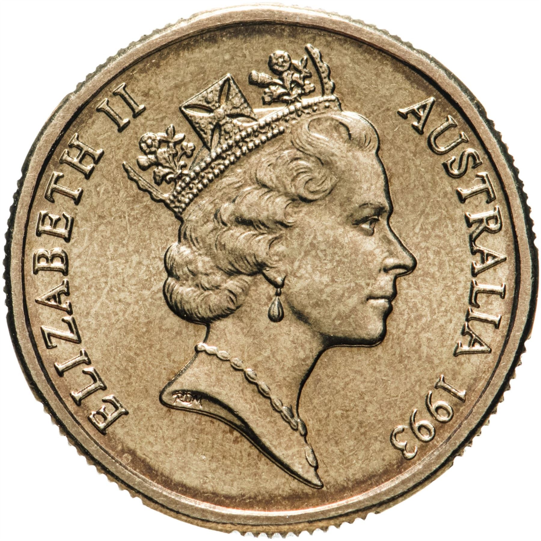 Australia | 1 Dollar Coin | Landcare Australia | KM:208 | 1993