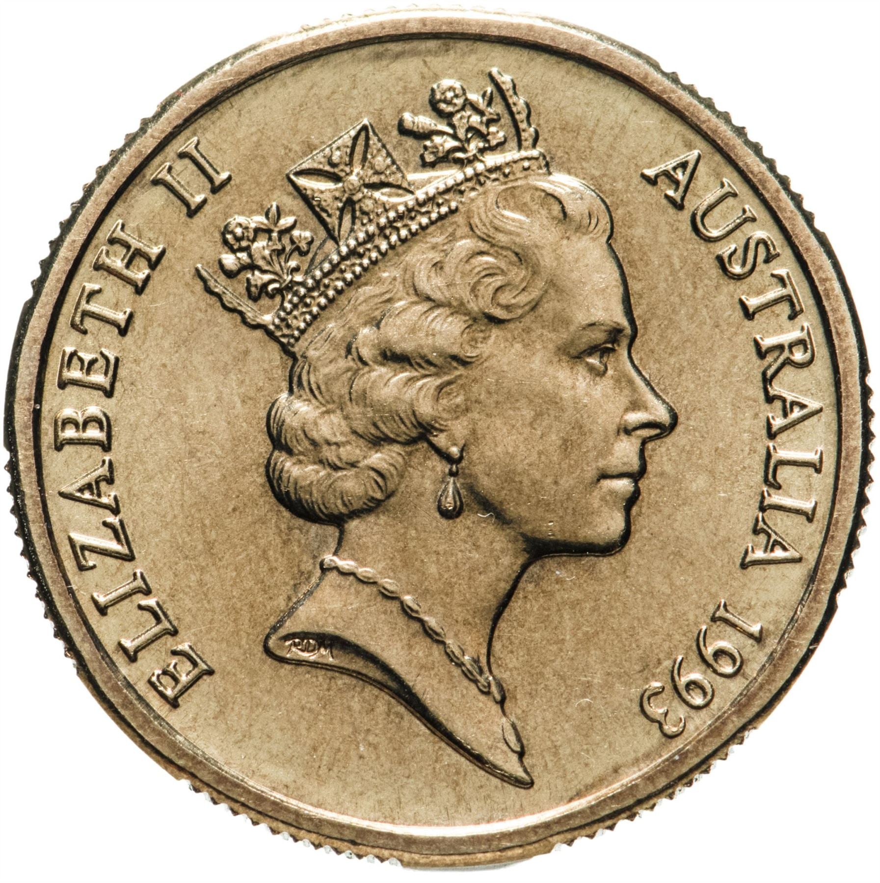 Australia | 1 Dollar Coin | Landcare Australia | KM:208 | 1993