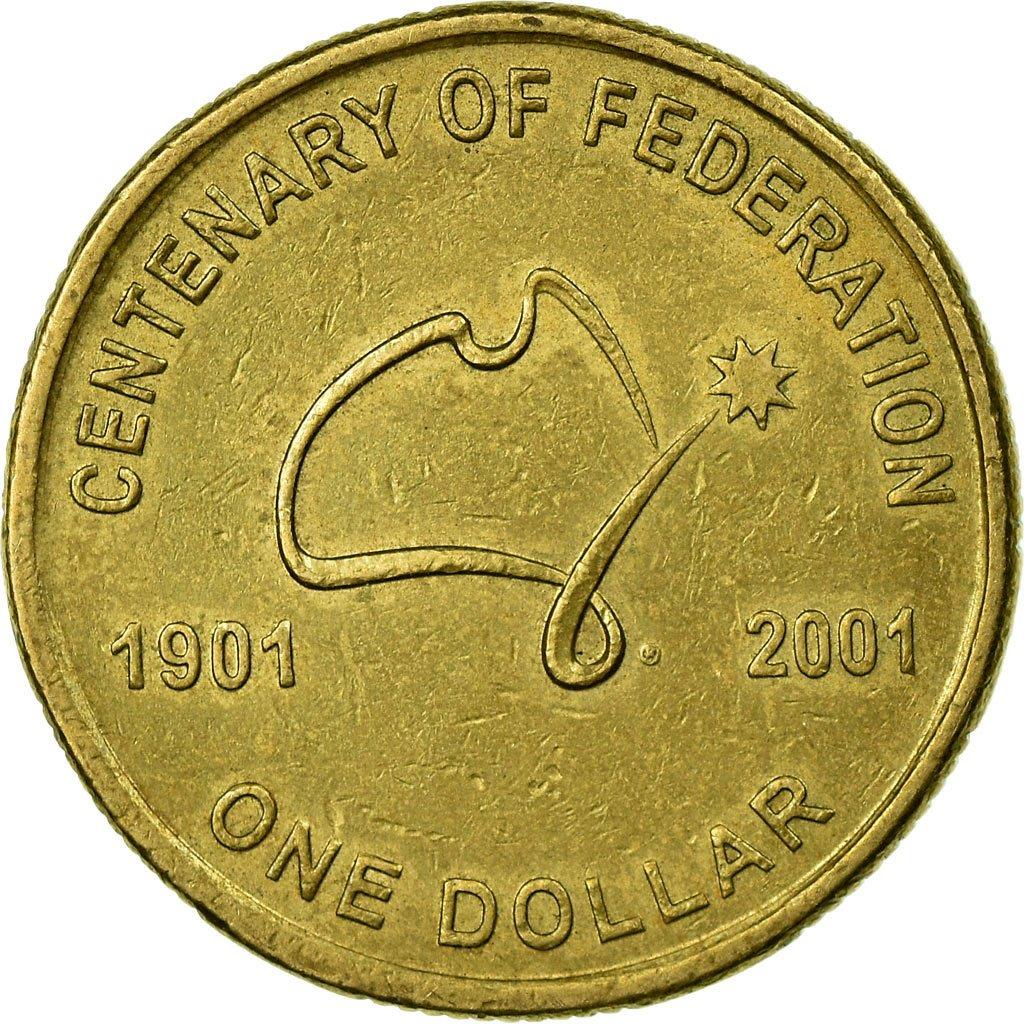 Australia | 1 Dollar Coin | Centenary of Federation | Km:534 | 2001