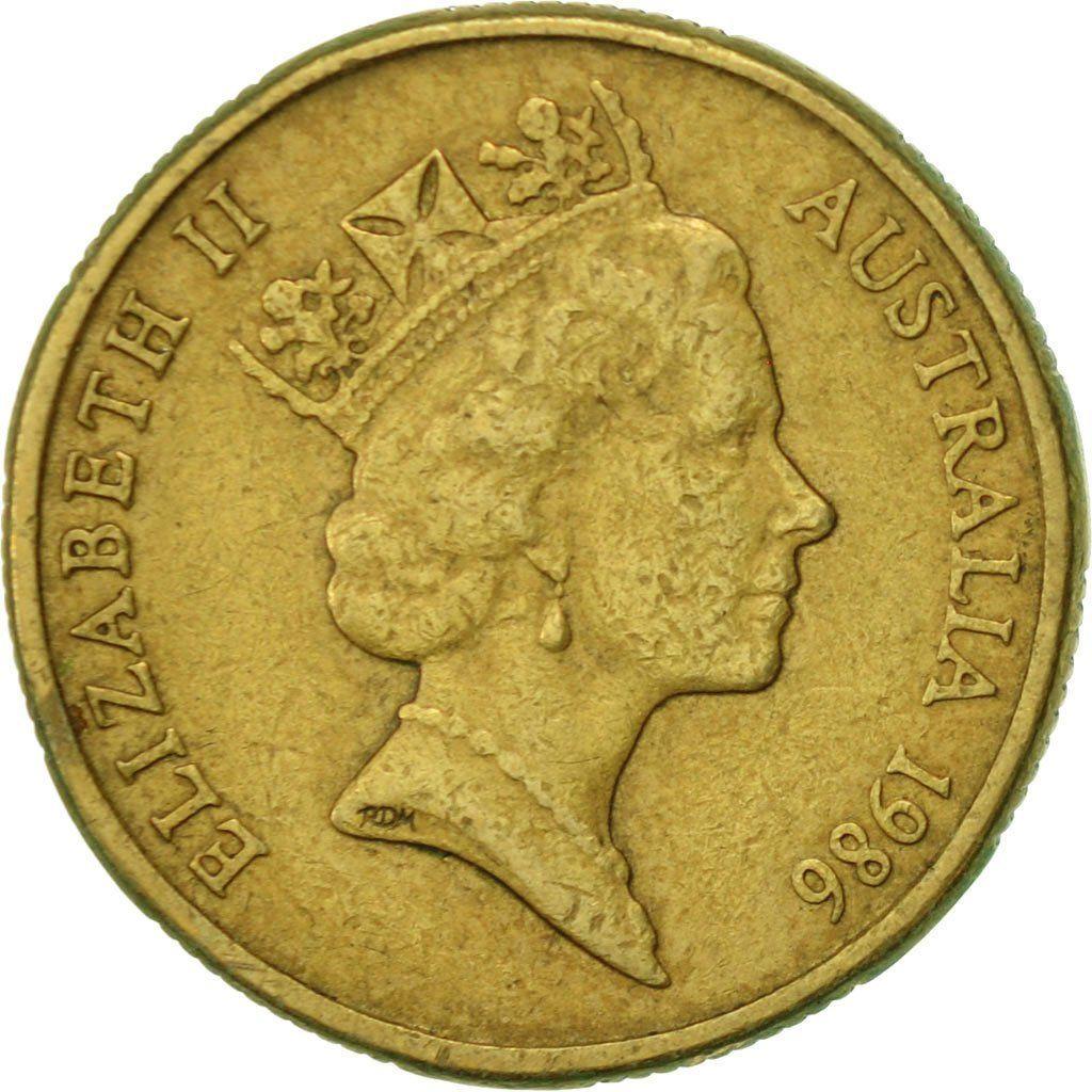 Australia | 1 Dollar Coin | International Year of Peace | Km:87 | 1986