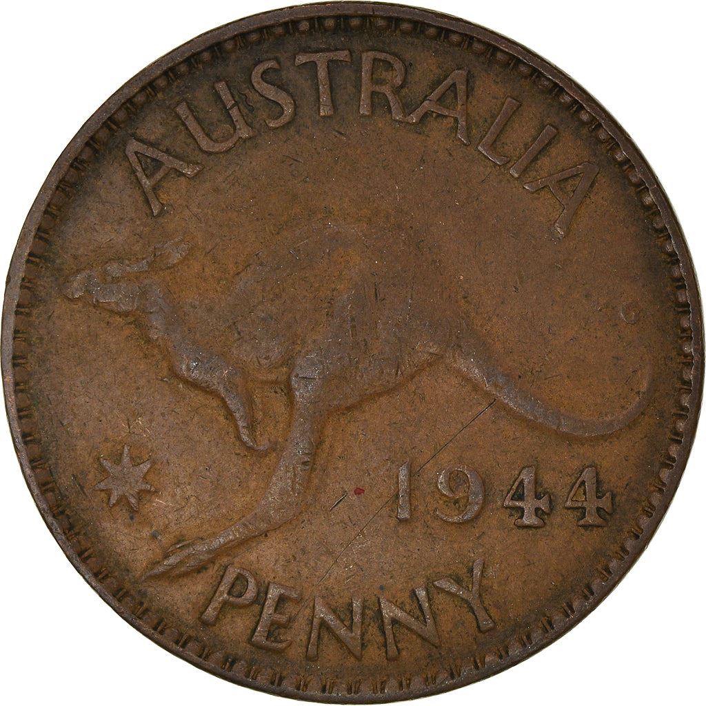 Australia | 1 Penny Coin | Kangaroo | KM:36 | 1938 - 1948