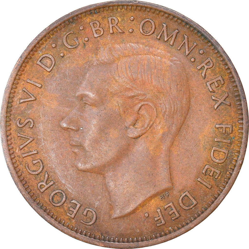 Australia | 1 Penny Coin | Kangaroo | KM:43 | 1949 - 1952