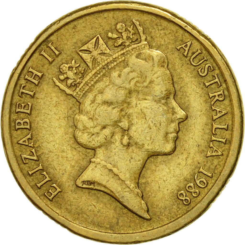 Australia | 2 Dollars Coin | Aboriginal | KM:101 | 1988 - 1998