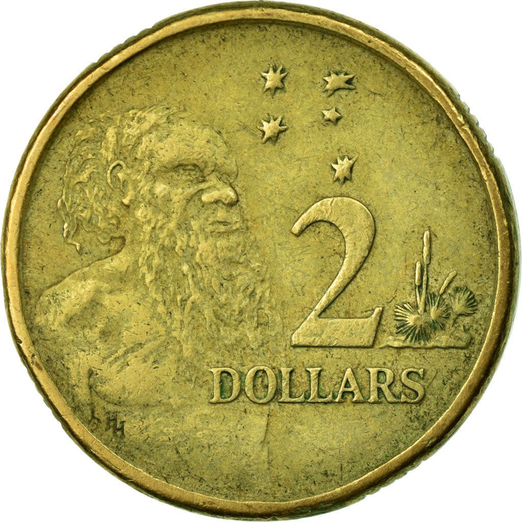 Australia | 2 Dollars Coin | Aboriginal | KM:101 | 1988 - 1998