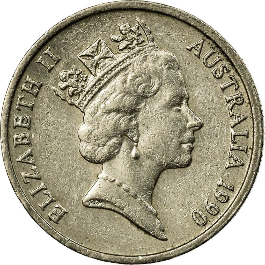 Australia | 5 Cents Coin | Echidna | Km:80 | 1985 - 1998