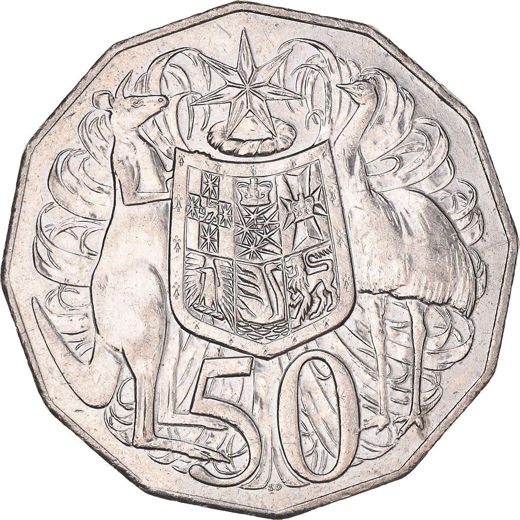 Australia | 50 Cents Coin | Kangaroo | Km:404 | 1999 - 2019