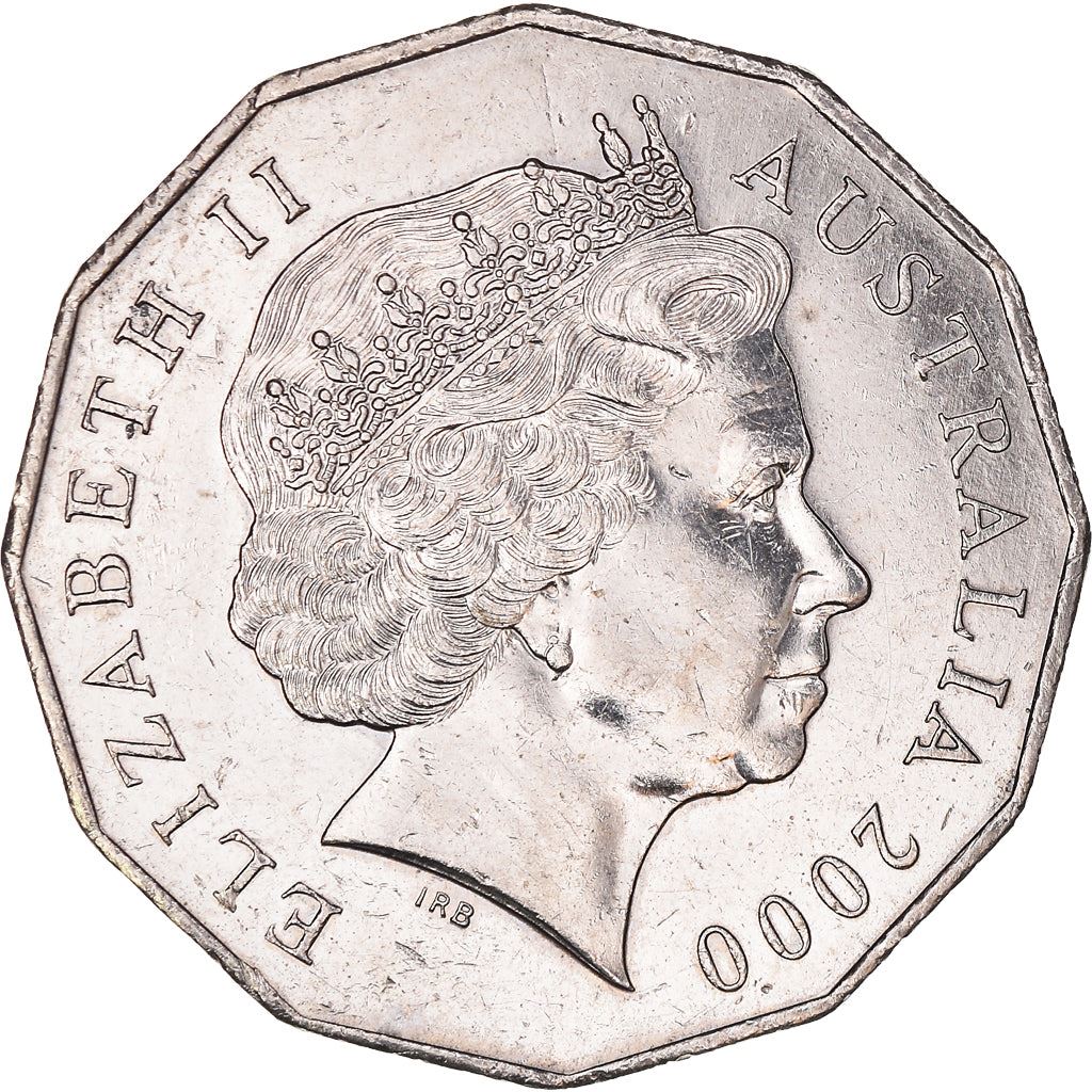 Australia | 50 Cents Coin | Millennium Year | Km:488.1 | 2000
