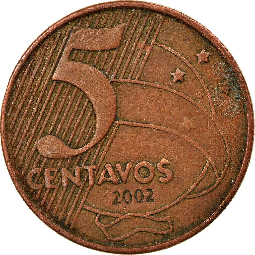 Brazil | 5 Centavos Coin | Tiradentes | Km:648 | 1998 - 2024