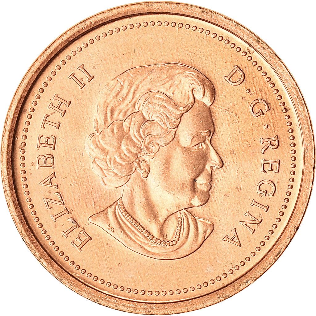 Canada Coin Canadian 1 Cent | Queen Elizabeth II | Maple Leaf | KM490a | 2003 - 2012