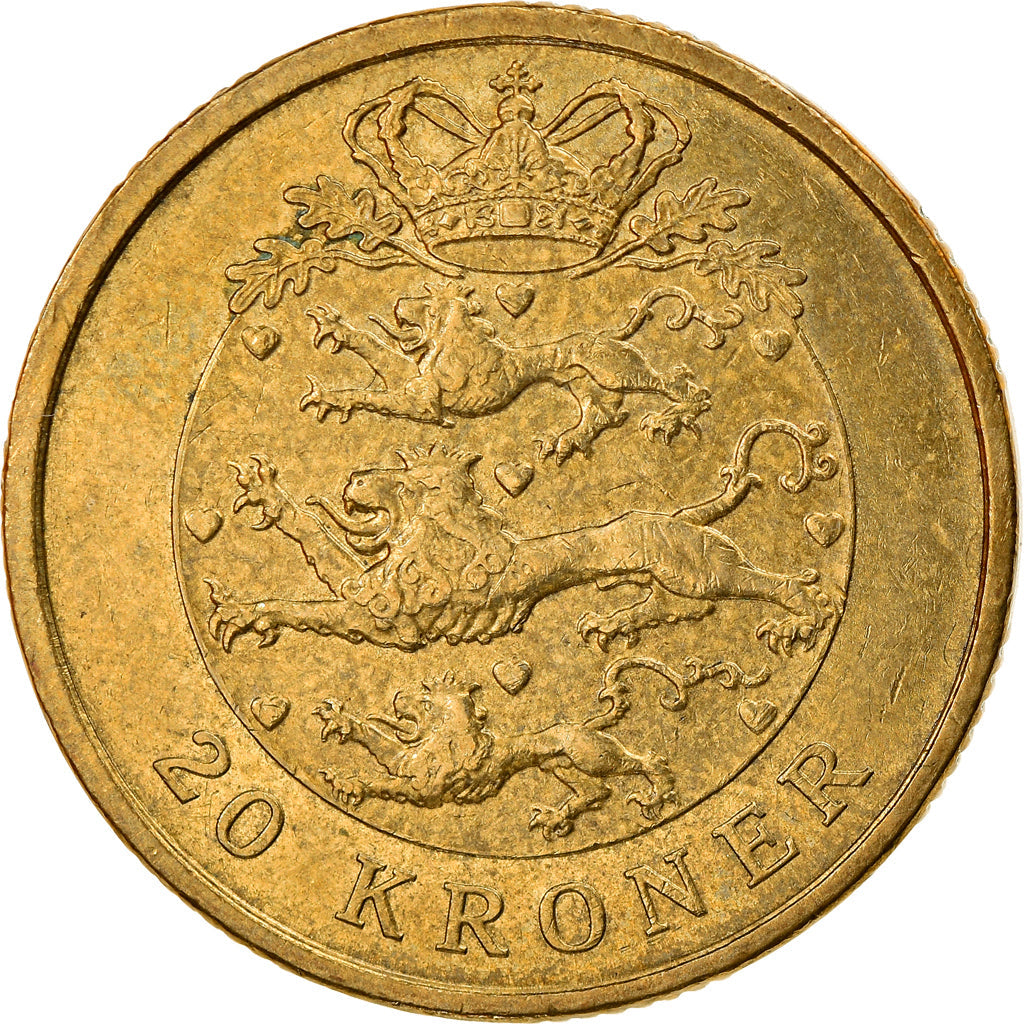 Denemarken | 20 Kronen Munt | Margrethe II | Km:891 | 2003 - 2010