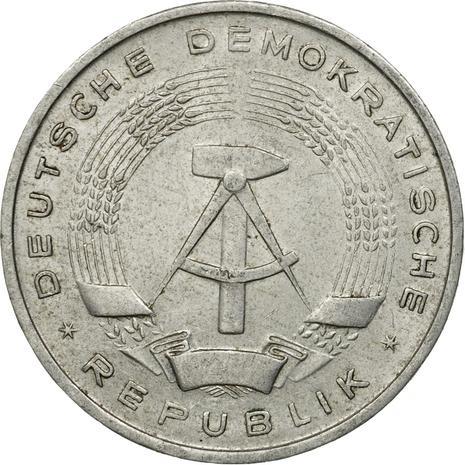 East German 1 Deutsche Mark Coin | | Deutsche Demokratische Republik | KM13 1956 - 1963