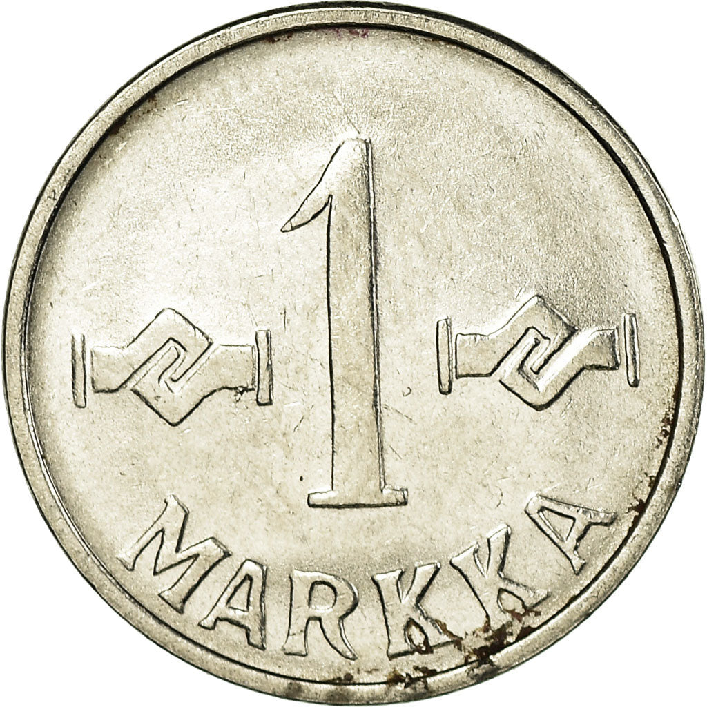 Finland Coin Finnish 1 Markka | Saint Hannes Cross | KM36a | 1953 - 1962