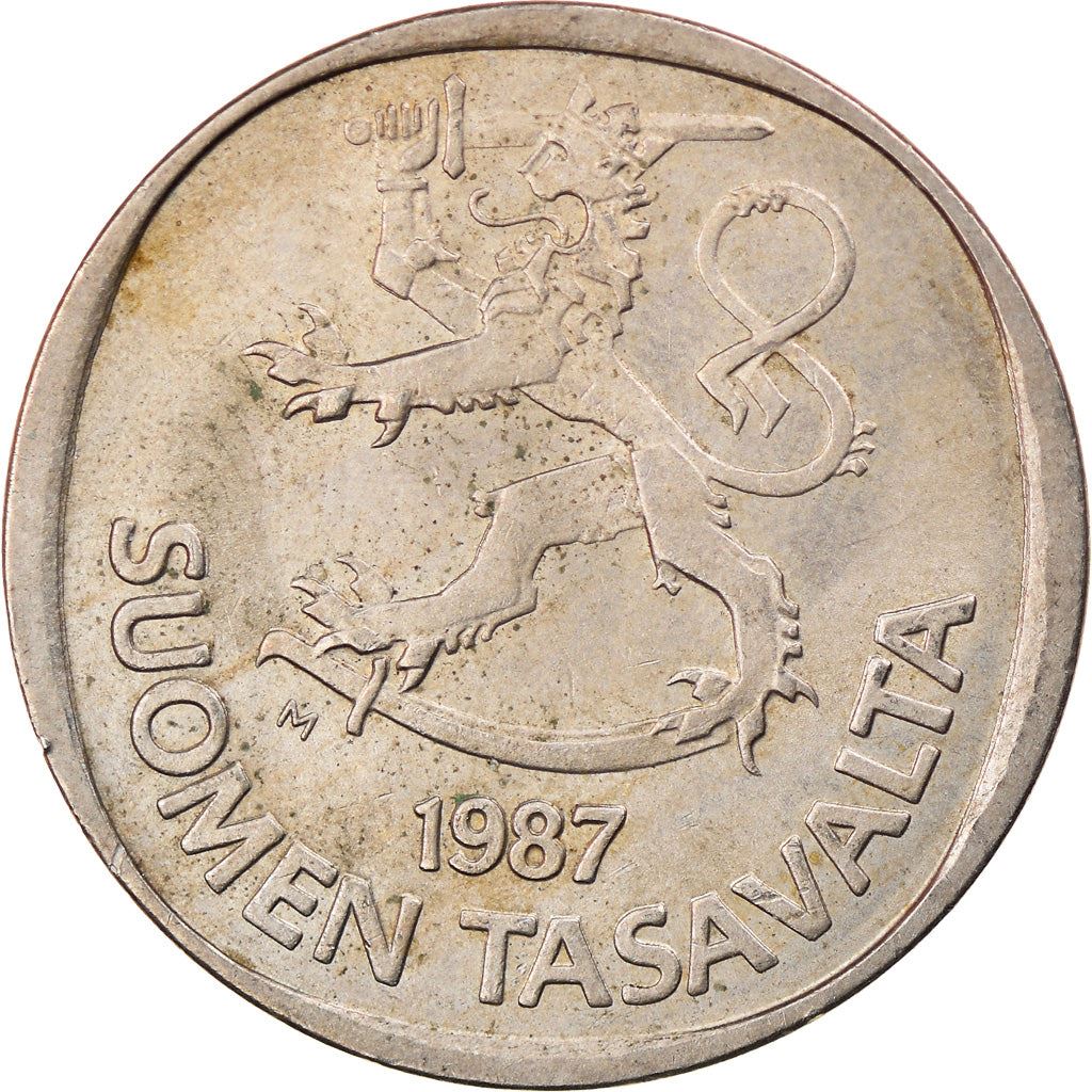 Finland Coin Finnish 1 Markka | Tree | KM49a | 1969 - 1993