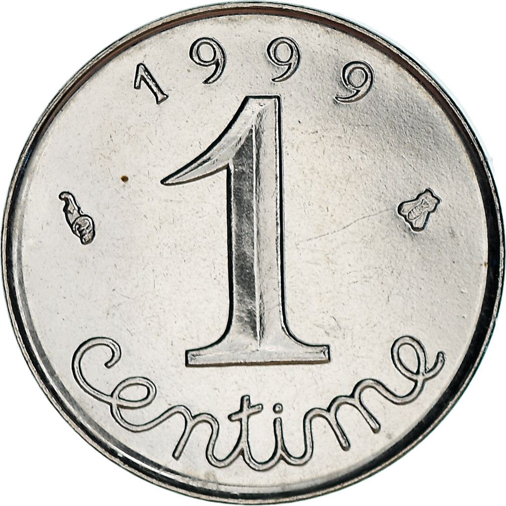 French Coin 1 Centime | KM928 | France | 1961 - 2001