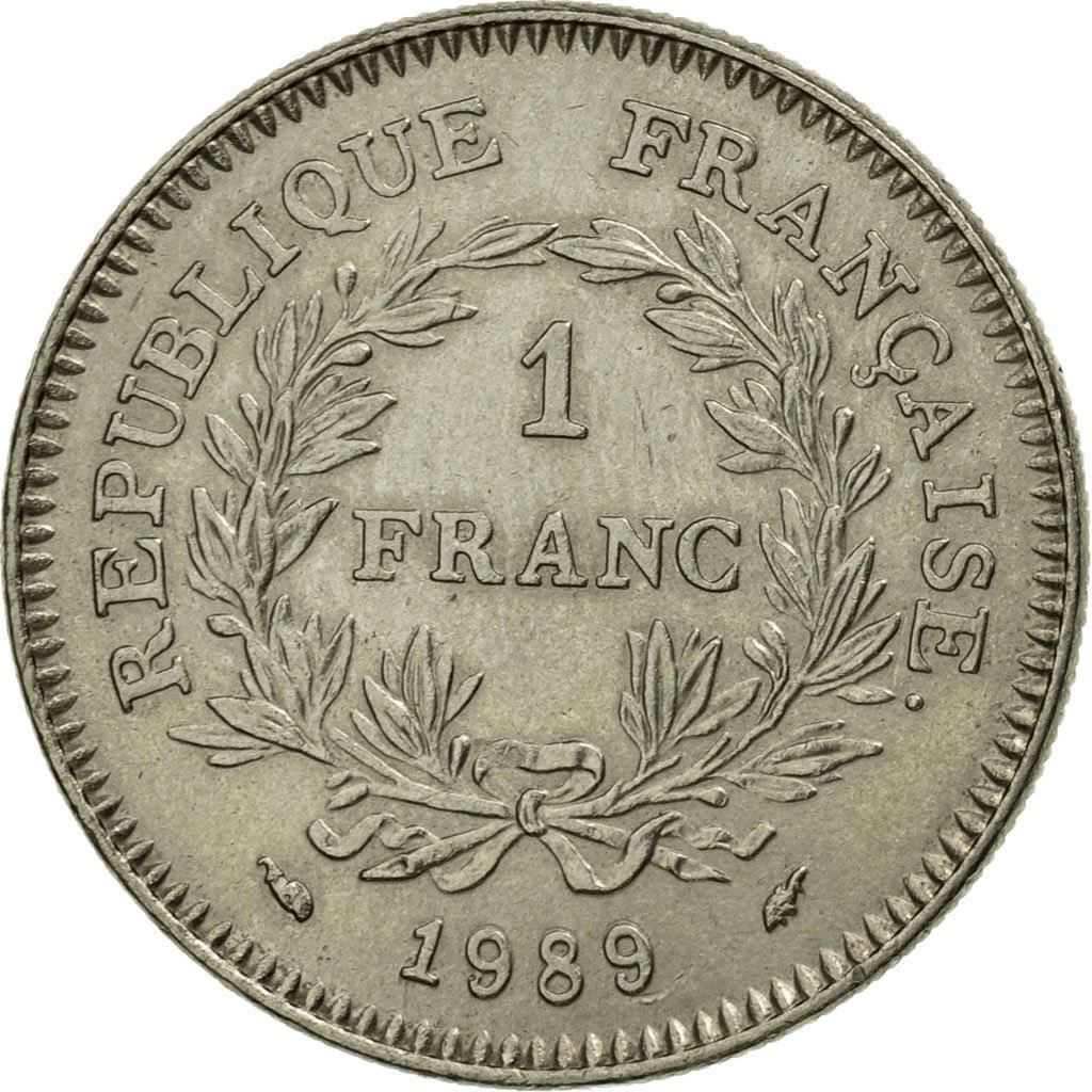 French Coin 1 Franc | Estates General | KM967 | France | 1989