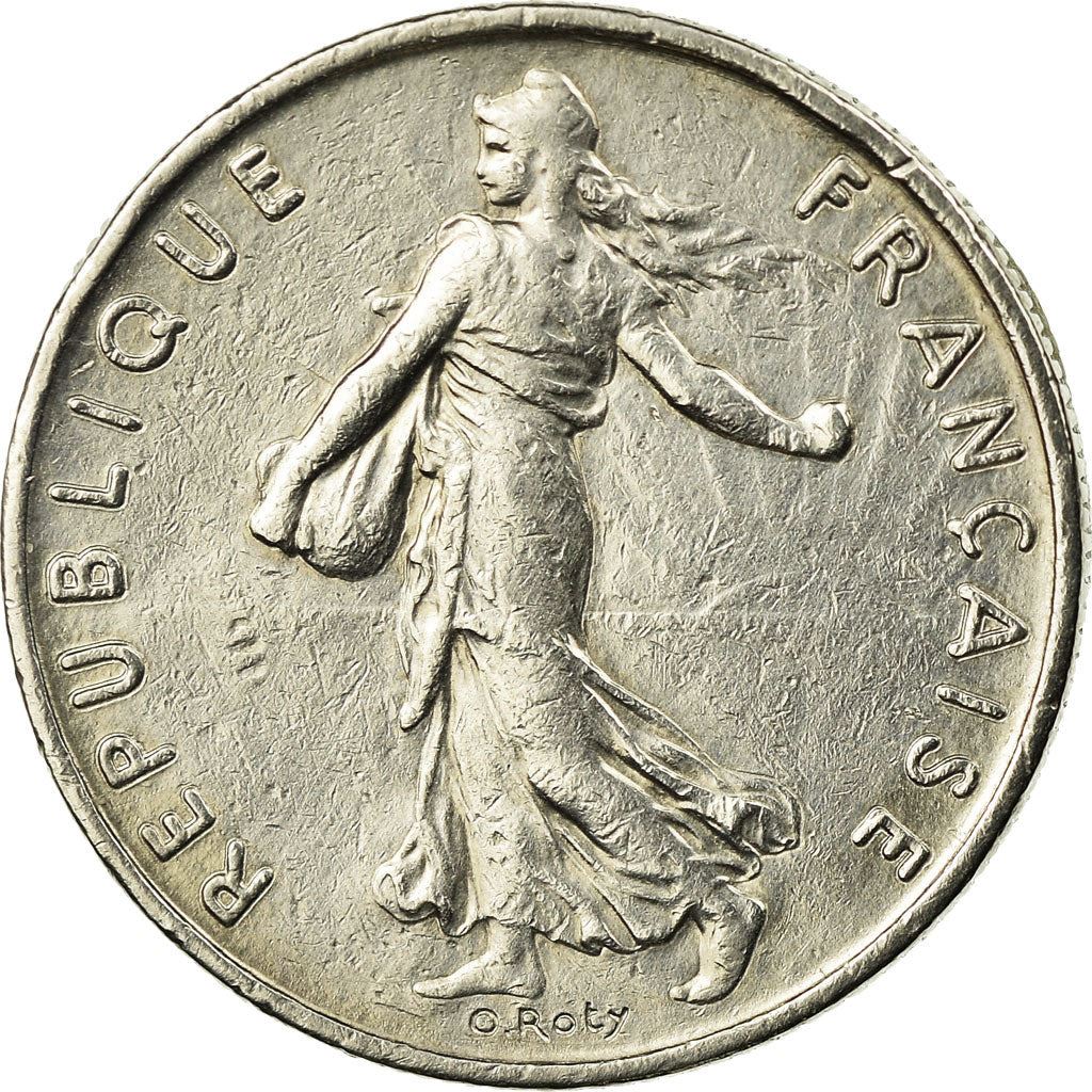 French Coin ½ Franc | signature O. Roty | KM931.1 | France | 1964 - 2001