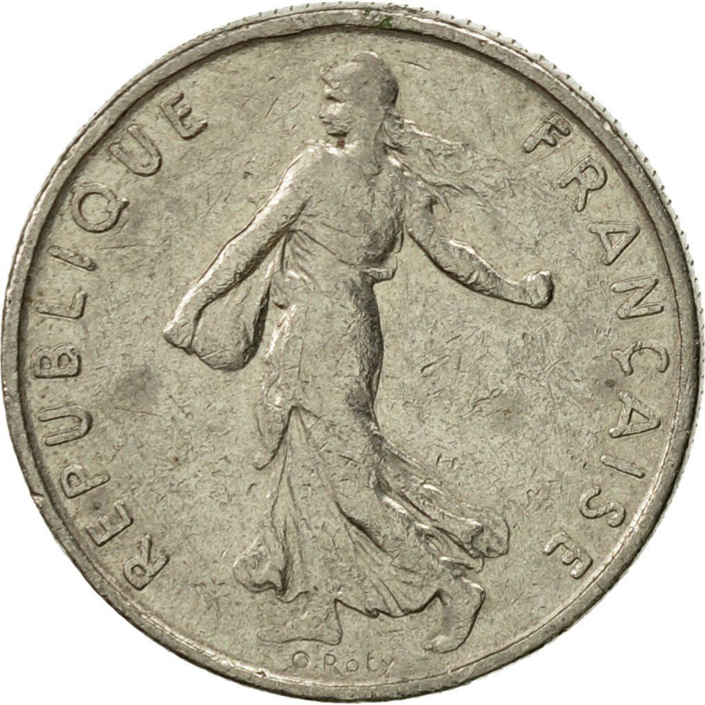 French Coin ½ Franc | signature O. Roty | KM931.1 | France | 1964 - 2001