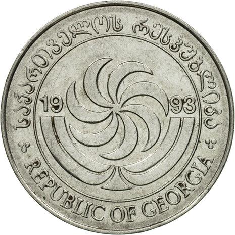 Georgia Coin | 5 Tetri | Borjgali | Tree Of Life | KM78 | 1993