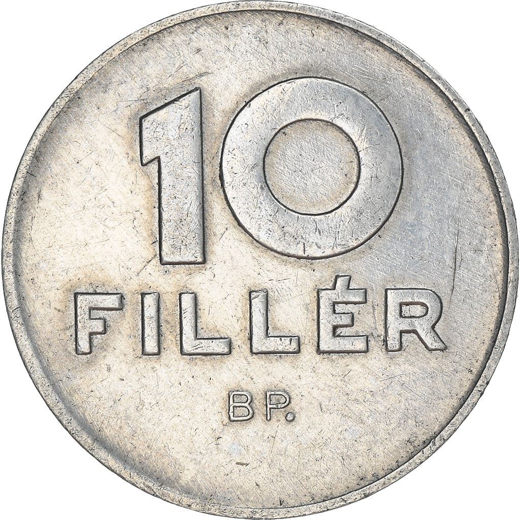 Hungary 10 Filler Coin | Peace Dove | KM572 | 1967 - 1989
