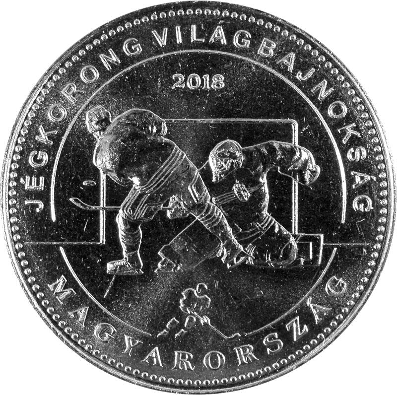 Hungary | 50 Forint Coin | IIHF World Championship | 2018