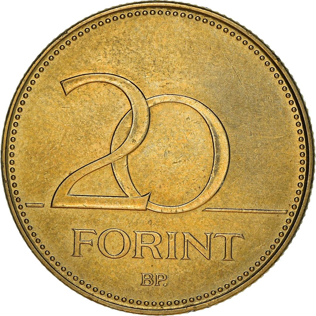 Hungary Coin Hungarian 20 Forint | Iris Variegata | KM696 | 1992 - 2011