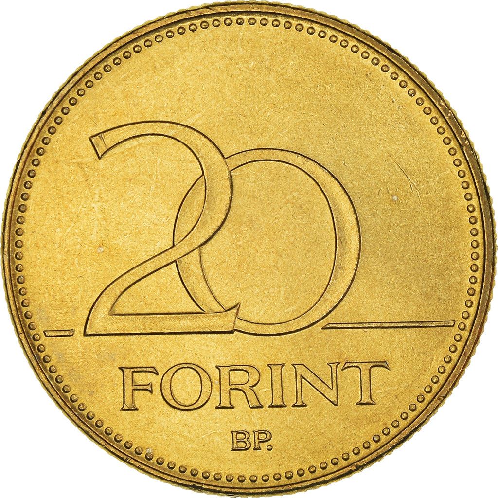 Hungary Coin Hungarian 20 Forint | Iris Variegata | KM696 | 1992 - 2011
