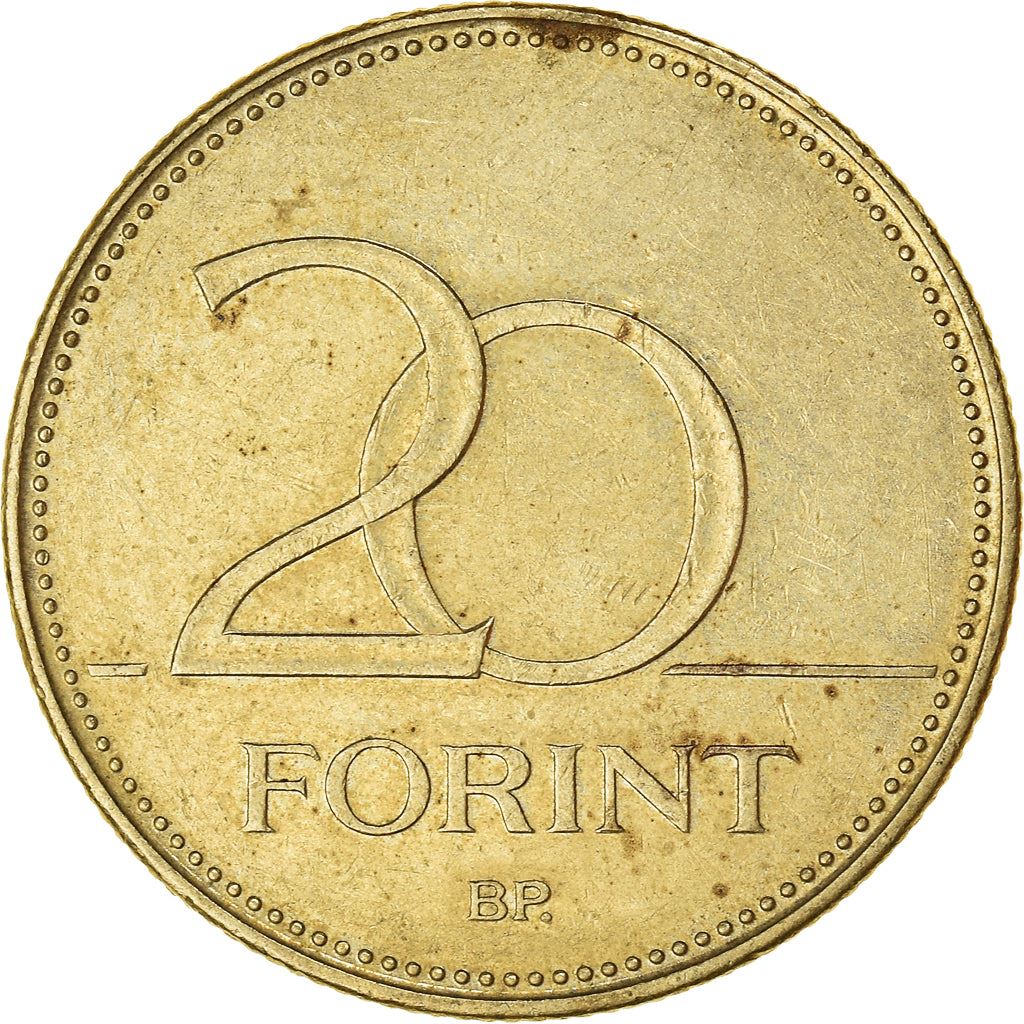 Hungary Coin Hungarian 20 Forint | Iris Variegata | KM696 | 1992 - 2011