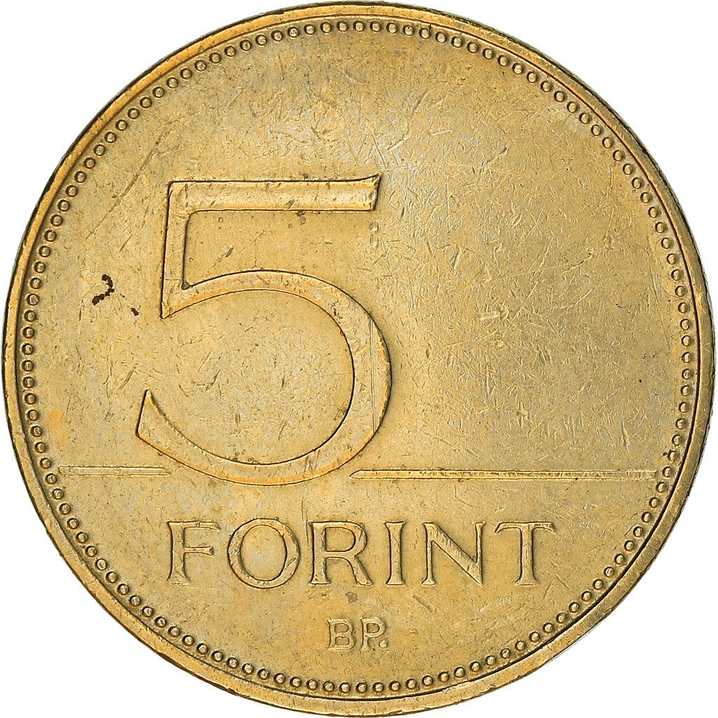 Hungary Coin Hungarian 5 Forint | Bird Crane | KM694 | 1992 - 2011