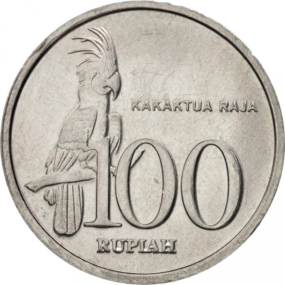 Indonezijos 100 rupijų moneta KM61 1999 - 2008