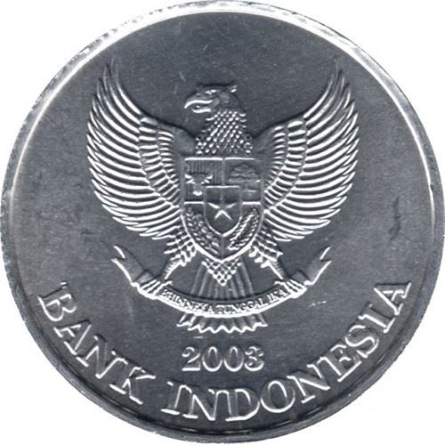 Pièce de 500 Roupies Indonésie KM67 2003