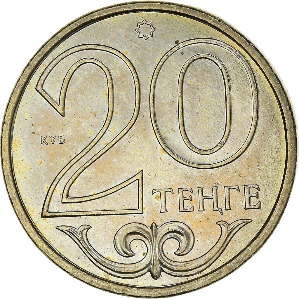 Kasakhstan | 20 Tenge Mønt | KM26 | 1997 - 2012