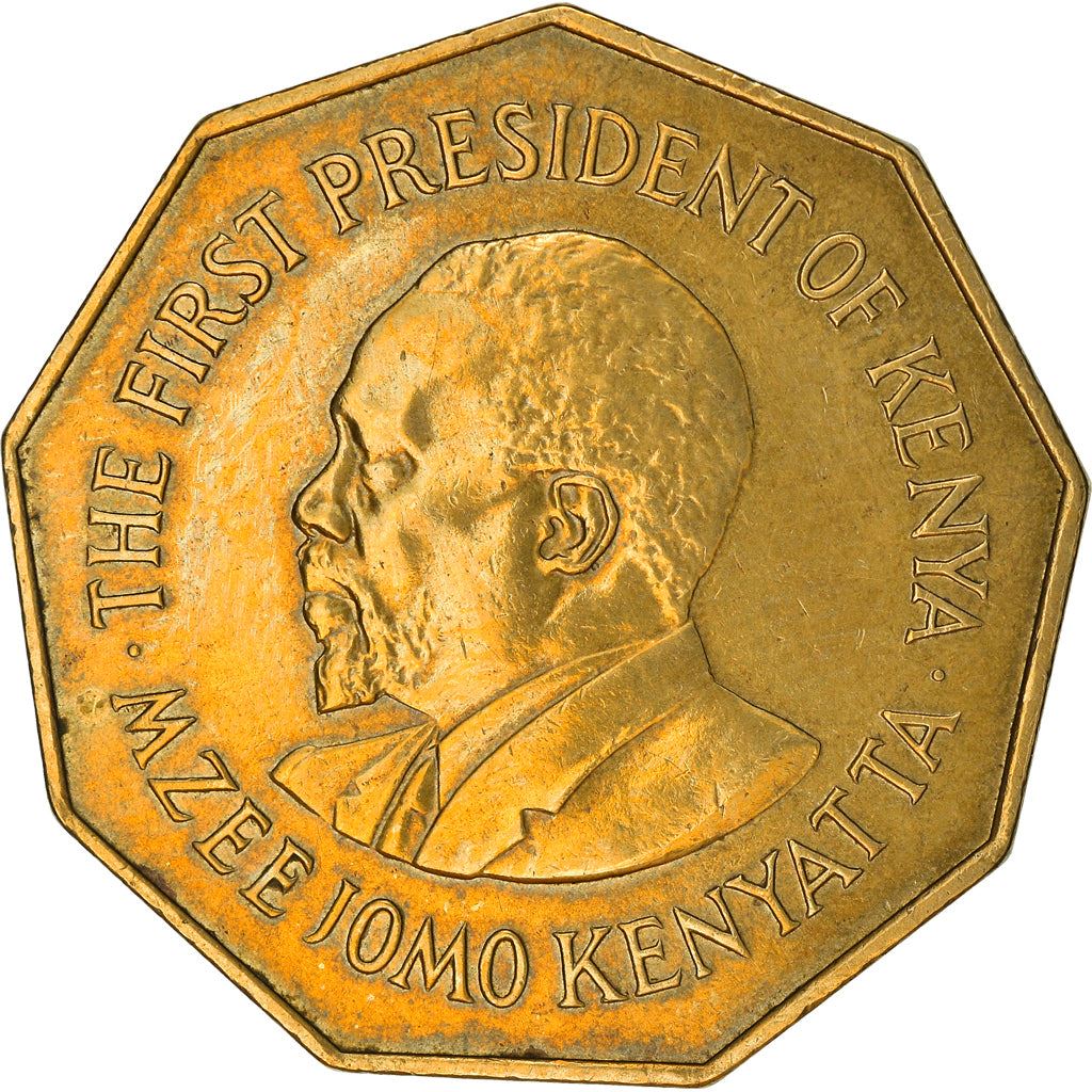 Kenya 5 Shillings Coin | KM16 | 1973