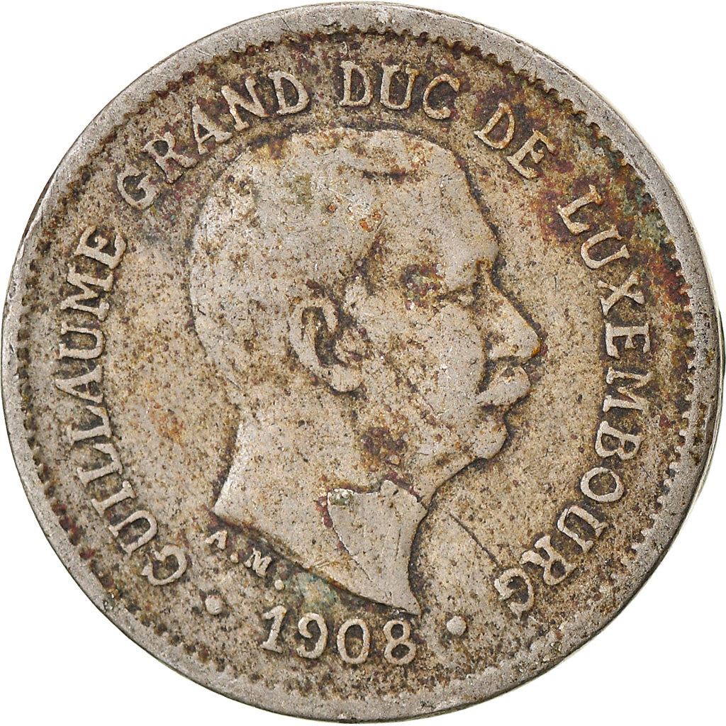 Luxembourg | 5 Centimes Coin | Guillaume IV | William IV | KM26 | 1908