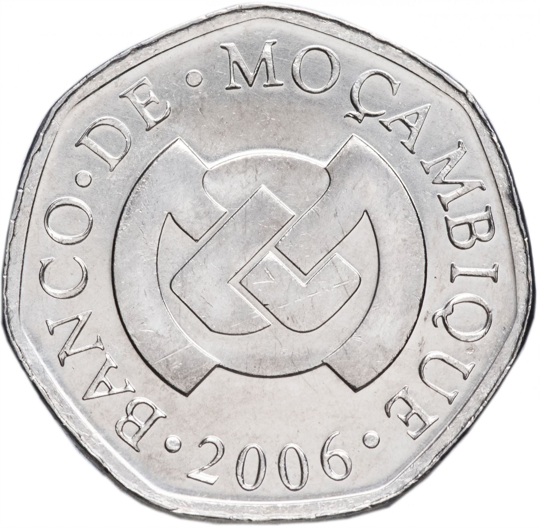 Moçambique 1 Metical Mynt | Kvinna | KM137 | 2006 - 2019