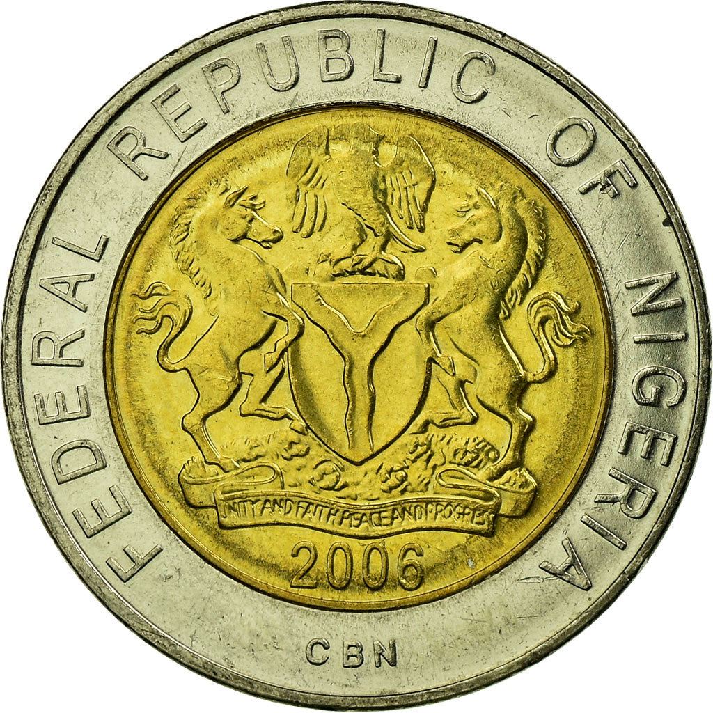 Nigeria | 1 Naira Coin | Herbert Macaulay | Km:18 | 2006