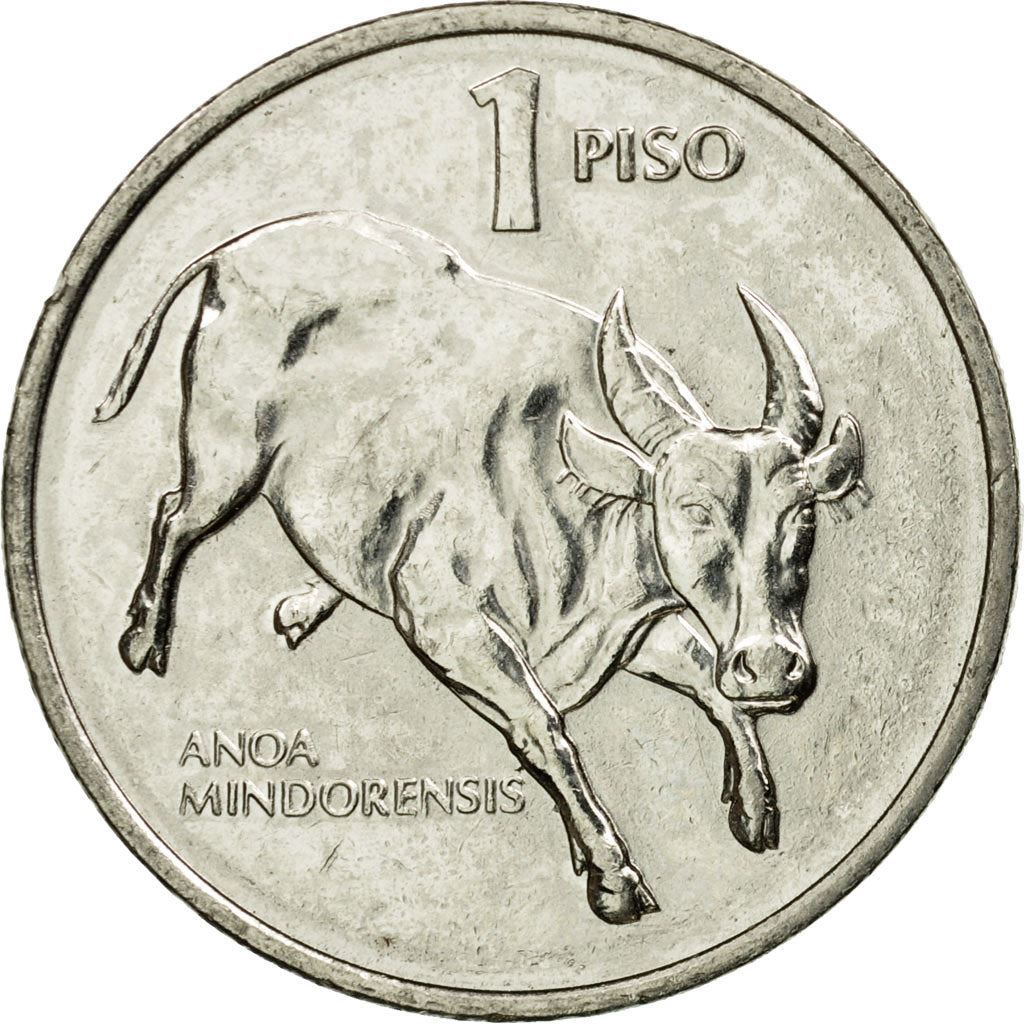 Philippines 1 Piso Coin | small type | KM243.2 | 1991 - 1994