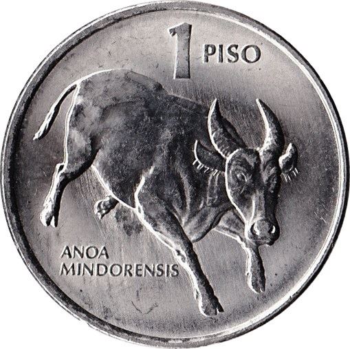 Philippines 1 Piso Coin | small type | KM243.2 | 1991 - 1994